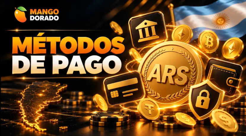 Métodos de Pago Mango Dorado en Argentina con ARS